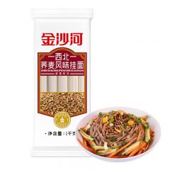 金沙河西北荞麦风味挂面1kg/袋